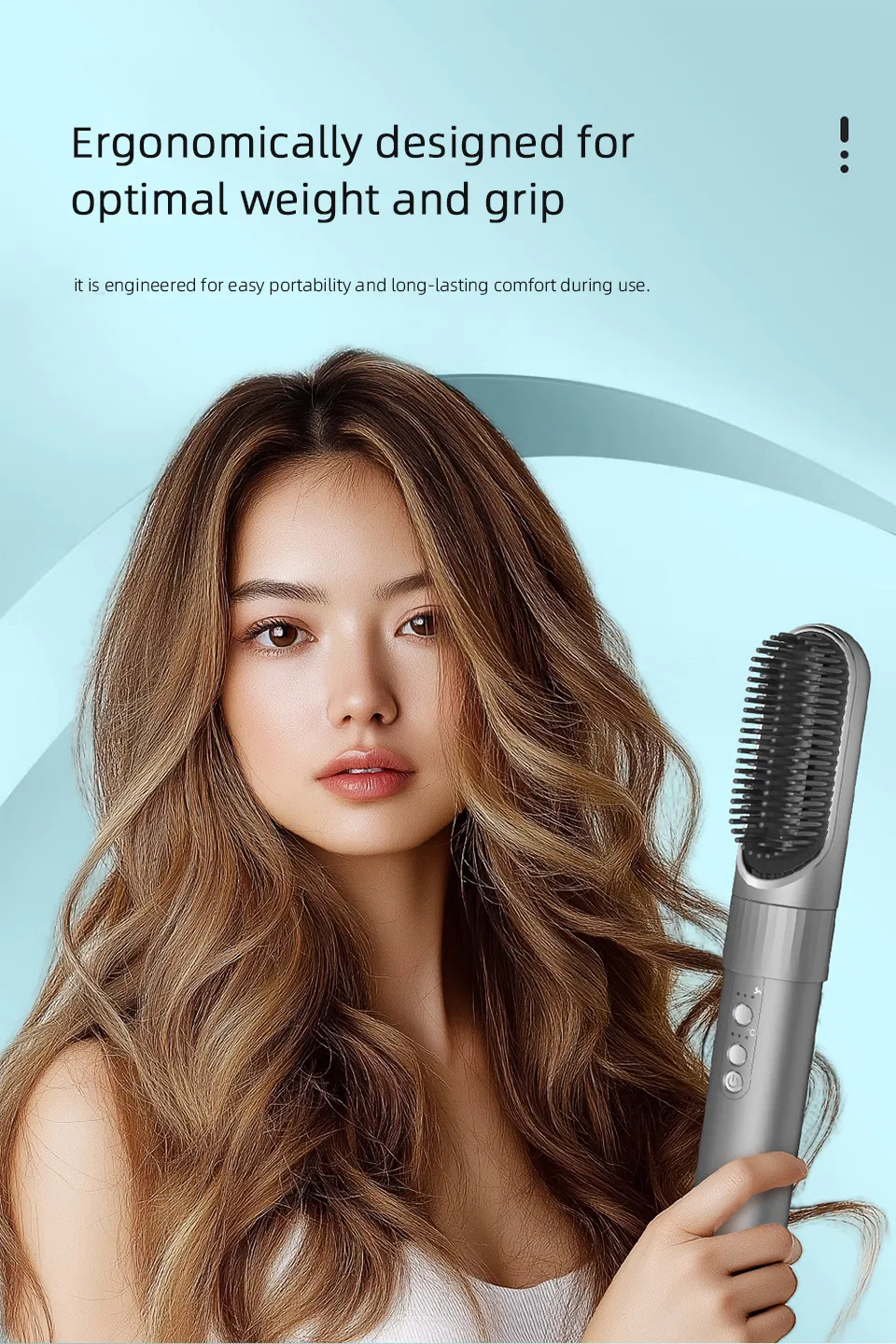 5 in 1 Hot Air Brush Set Automatic Hair Curler