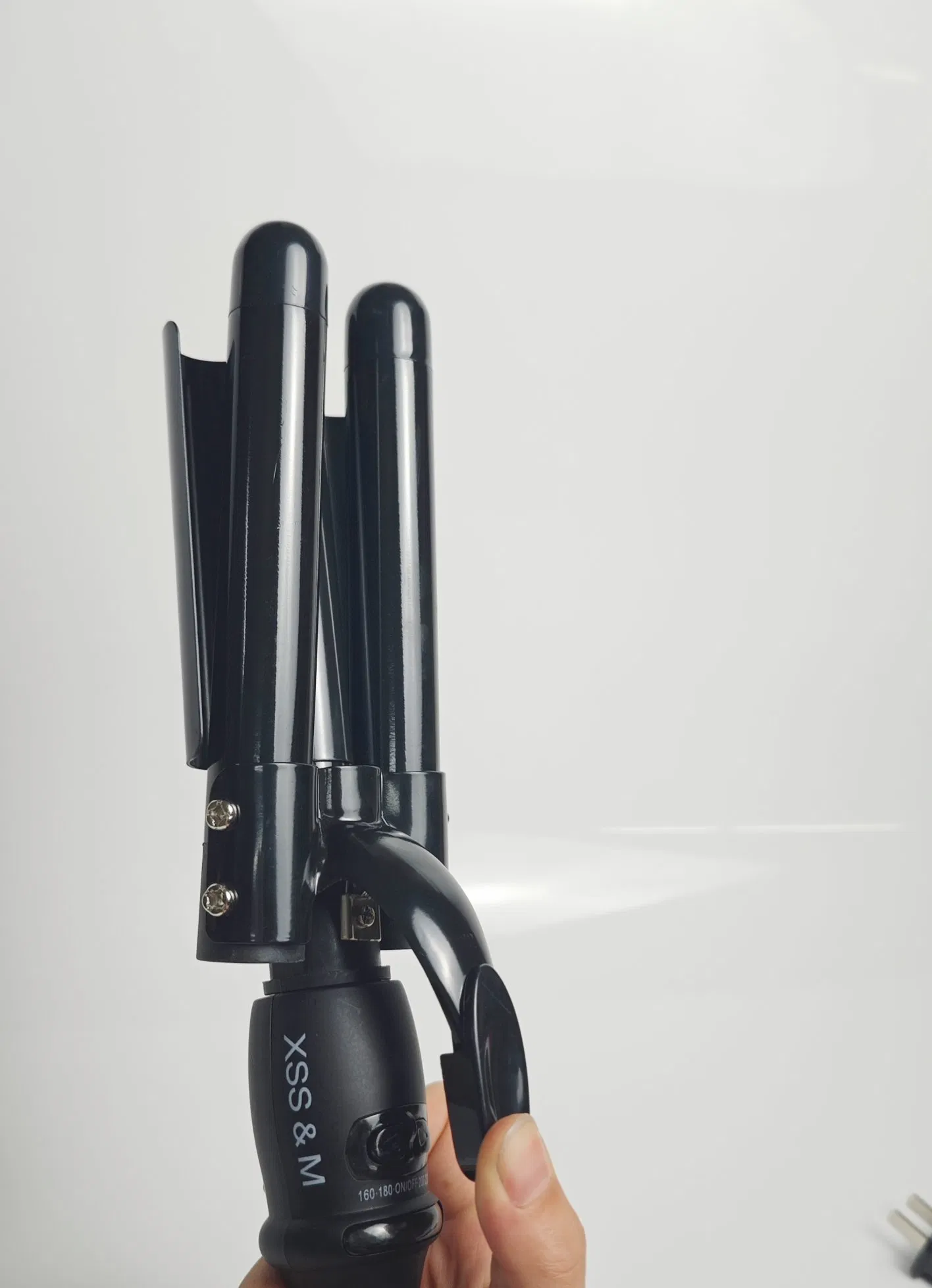 Professional Wholesale Ceramic Curling Iron LCD Display Straight Curling Iron