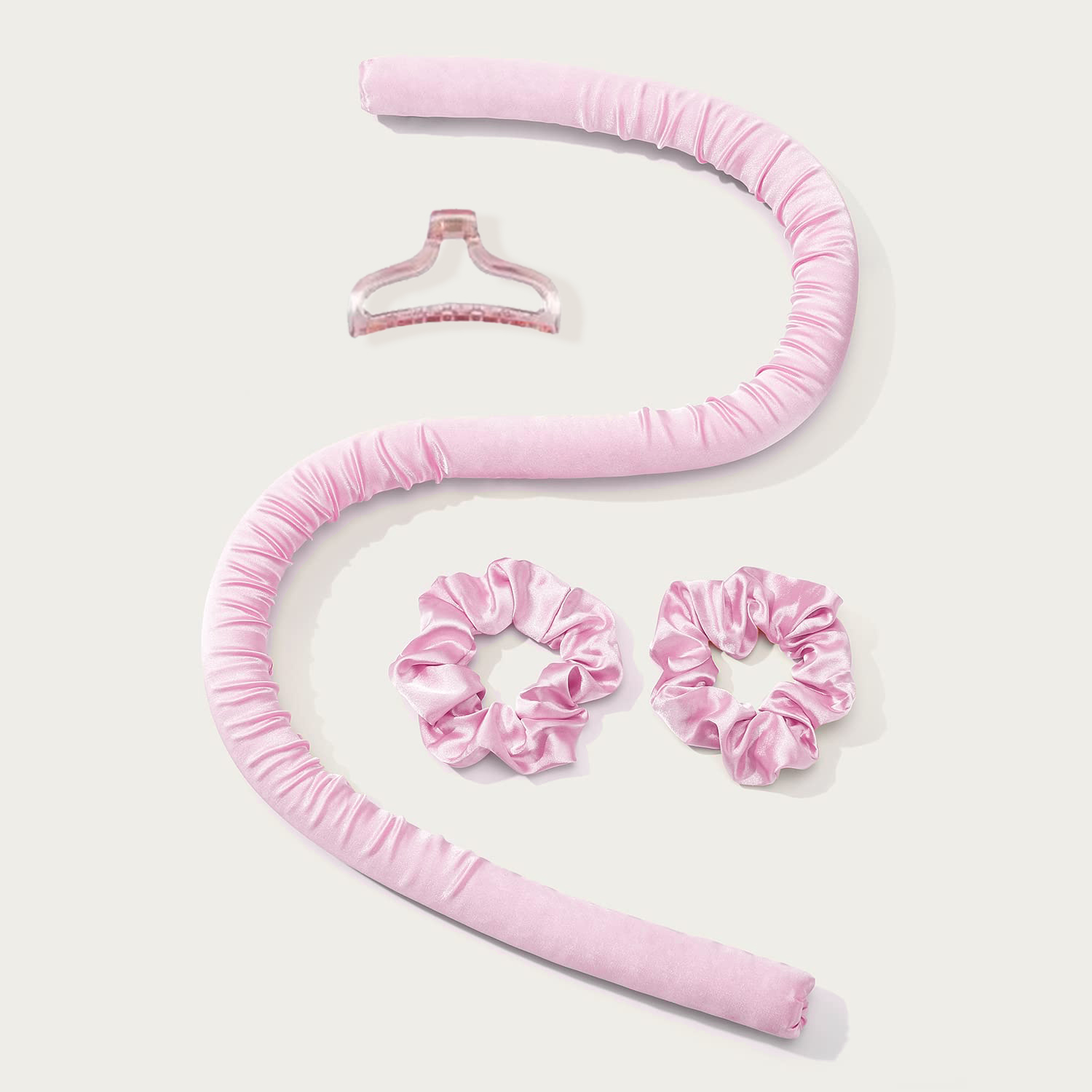 Wholesale Custom Heatless Curling Rod Headband Magic Silk Hair Curler Set Soft Sleeping Hair Roller for Women