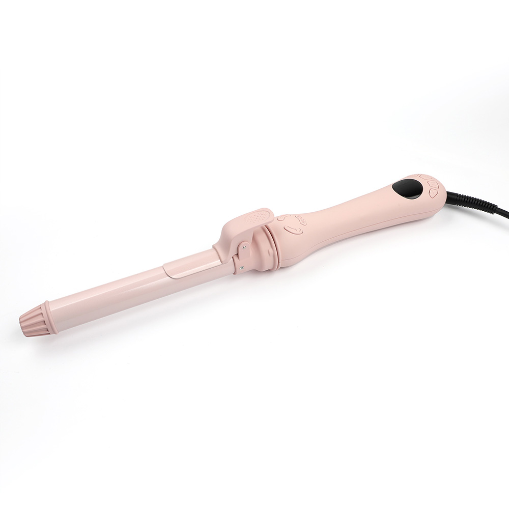 Professional Auto-Rotating Hair Curling Wand Irons LCD Display Electric Powered Weave Styling Tools Automatic Hot Curlers