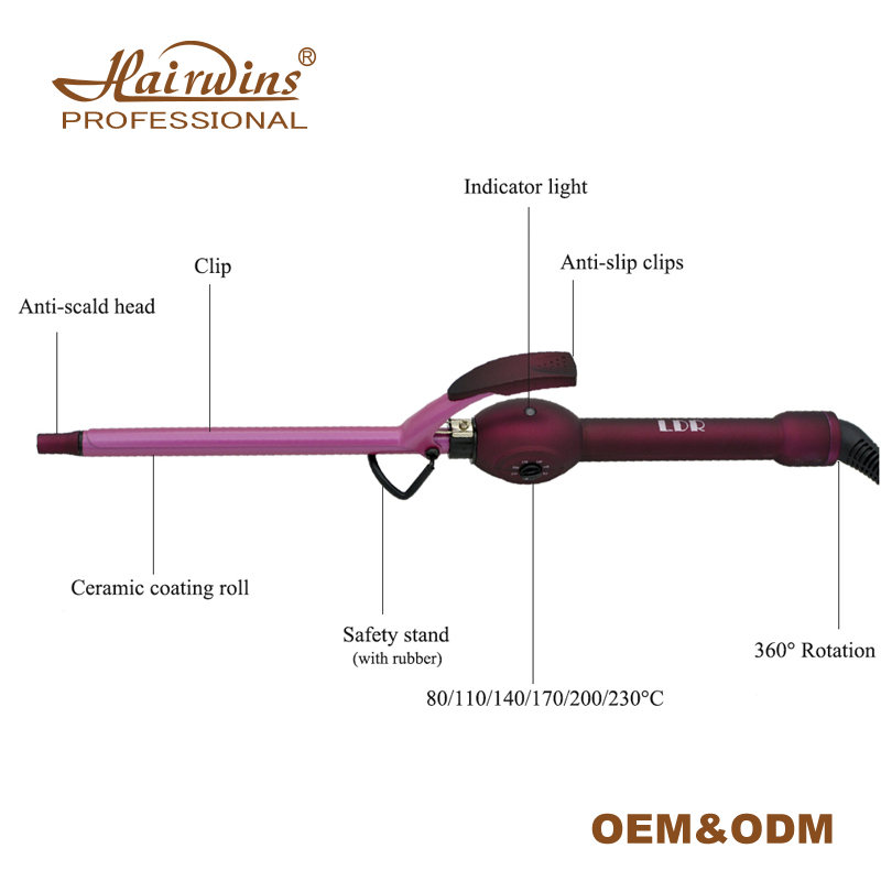 HW-911 Hair Curler Detail Image 1