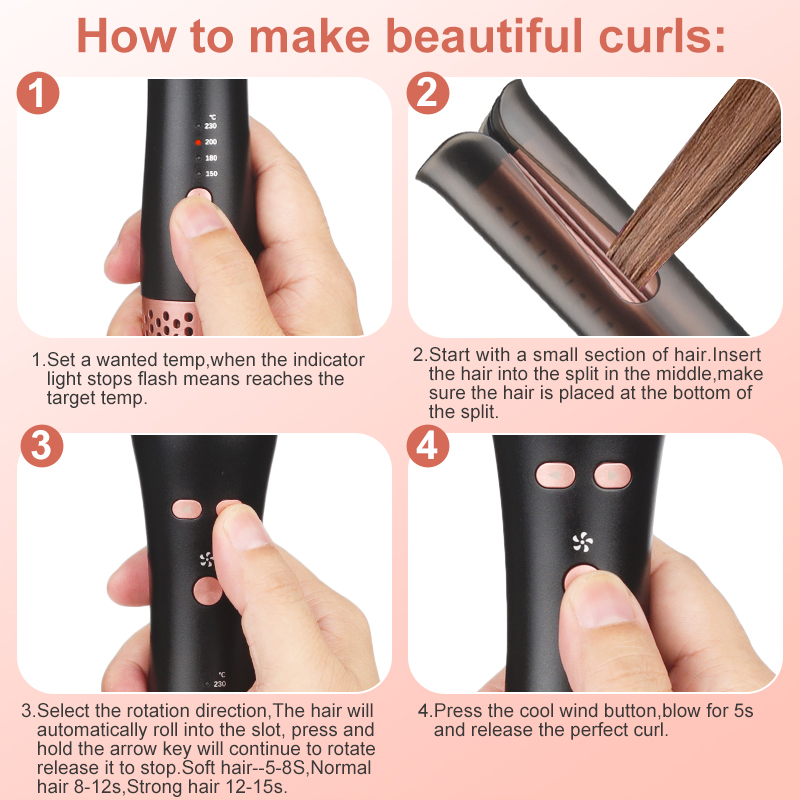 Automatic Hair Curler Detail 5