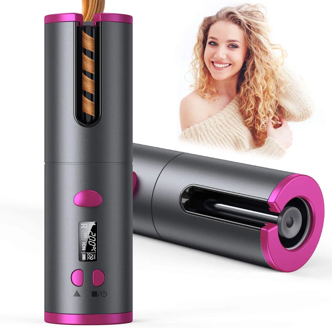 Cordless Auto Curler Detailed View