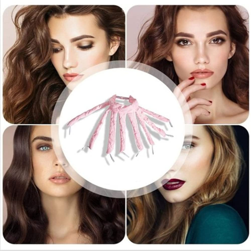 Heat-Free Heatless Squid Hair Strap Curlers Overnight Sleep Curling Long Hair Sponge Head-Wearing Wave Tool Cotton Material CE