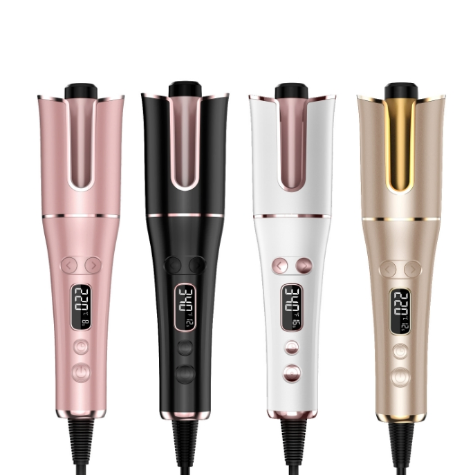 Ceramic Ionic Automatic Hair Curling Iron Anti-Stuck Auto Rotating Curling Wand Hair Curler