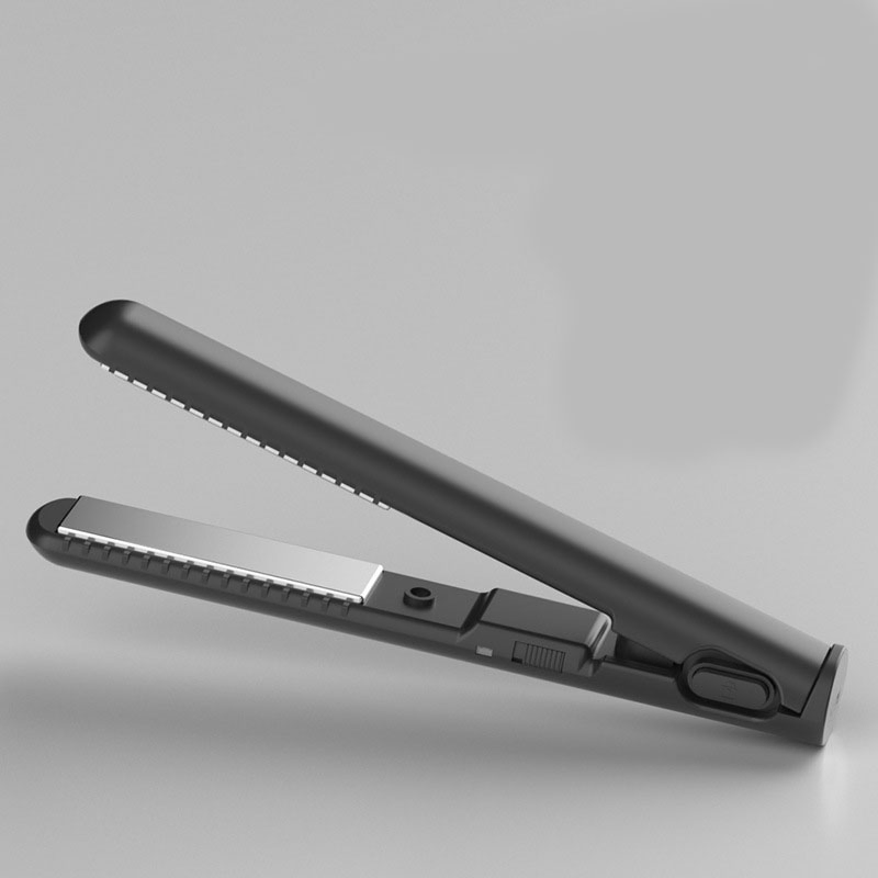 USB-Powered Mini Dual Styler Portable Straightener Curler Iron Curling Iron