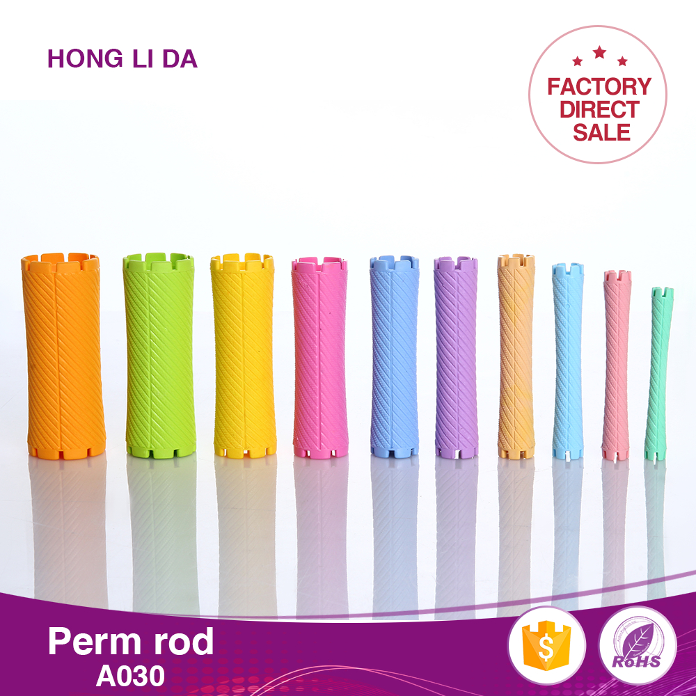 Best Selling Hot Hair Rollers Perm Rods Factory Supply Elastic Material Standard Perm Roller for Long Short Hair Curling
