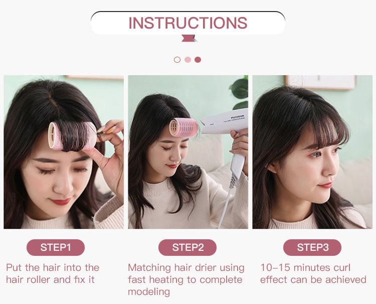 Hair Roller Dimensions and Styles