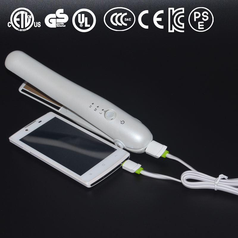 Travel Cordless Mini Hair Straightener Flat Irons (V180)