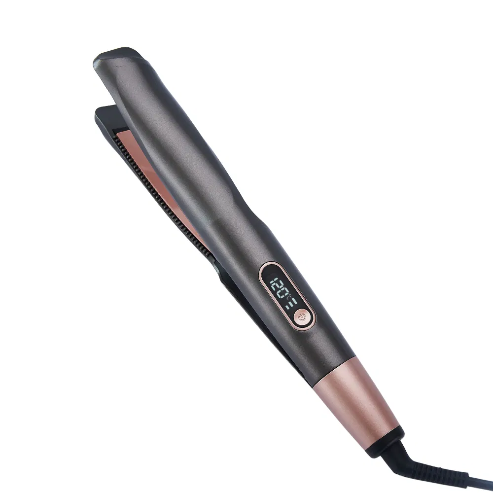 Ultra-Smooth Titanium Coated Two-in-One Spiral Curling Iron with Variable Barrel Sizes and Advanced Heat Protection