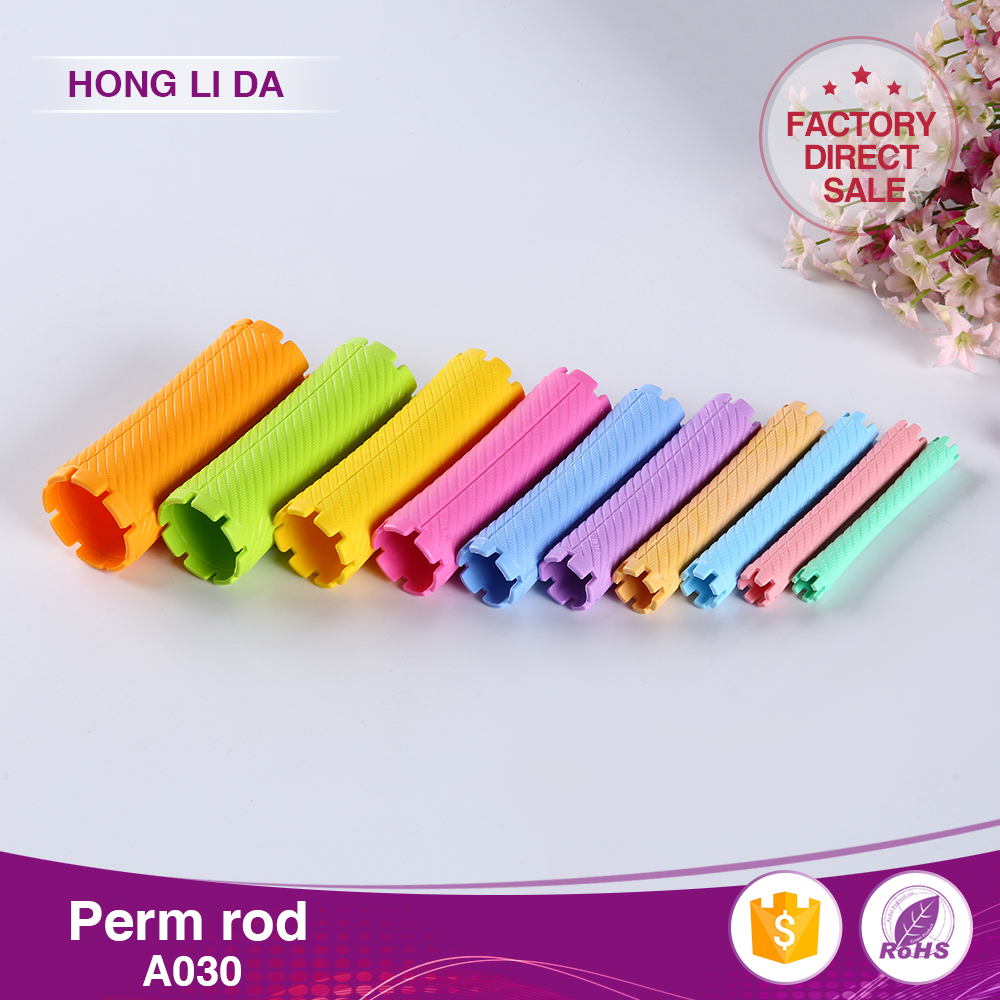 Best Selling Hot Hair Rollers Perm Rods Factory Supply Elastic Material Standard Perm Roller for Long Short Hair Curling