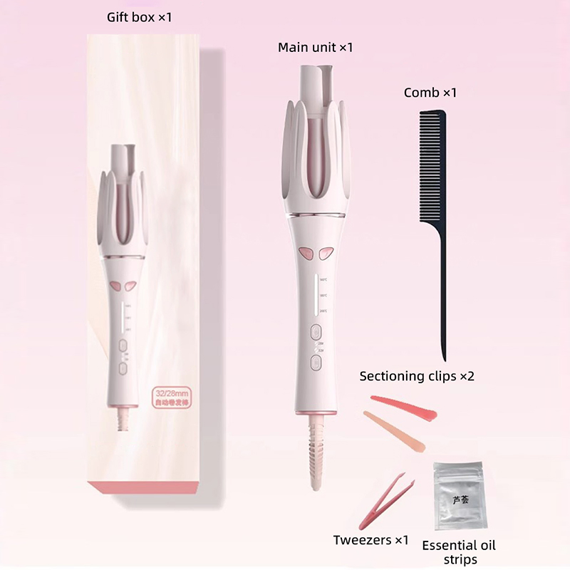 Professional Automatic Hair Curler 28mm/32mm with Essential Oil
