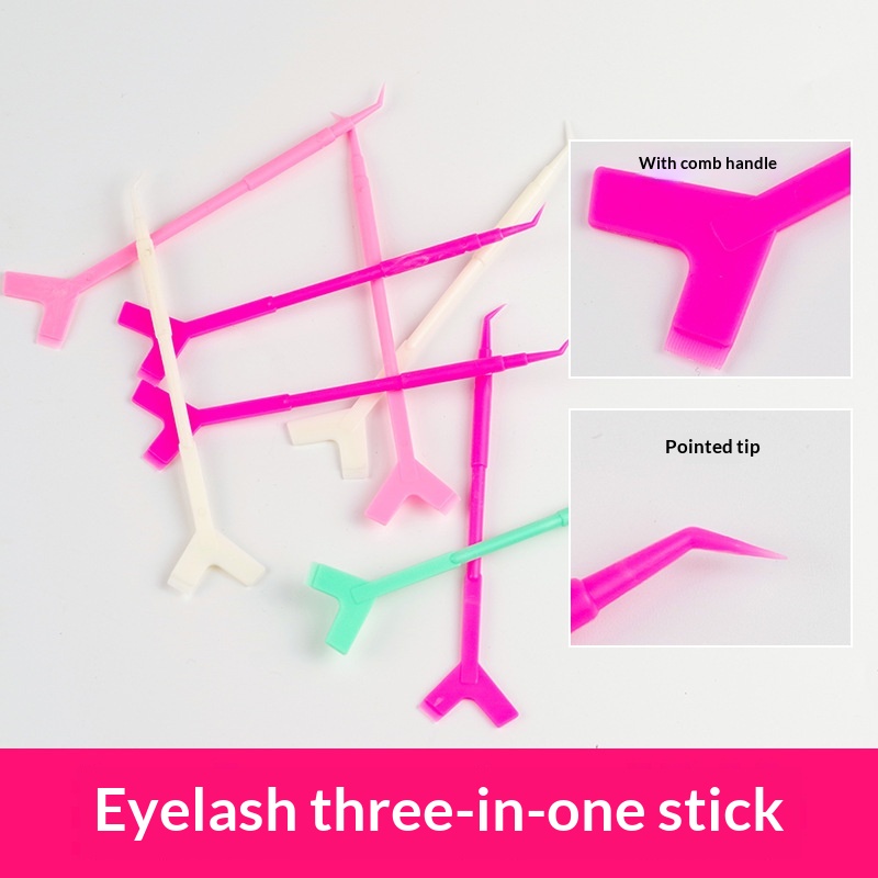 3-in-1 Manual Eyelash Curling Wand False Eyelash Beauty Tool Doll Curling Wand