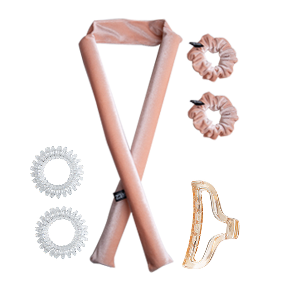 2025 Lazy Sleeping Foam Sponge Heatless Curling Rod Headband for Effortless Curls No Heat Curling Stick Targeted for Women