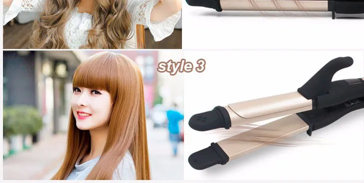 Wholesale White Curling Iron Description Image 2