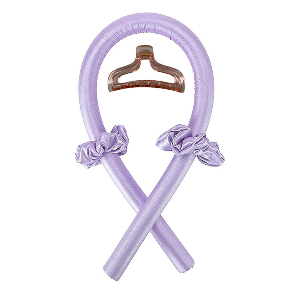 Heatless Hair Curler - Silk Sleep Wave Rod Headband for Effortless Curls