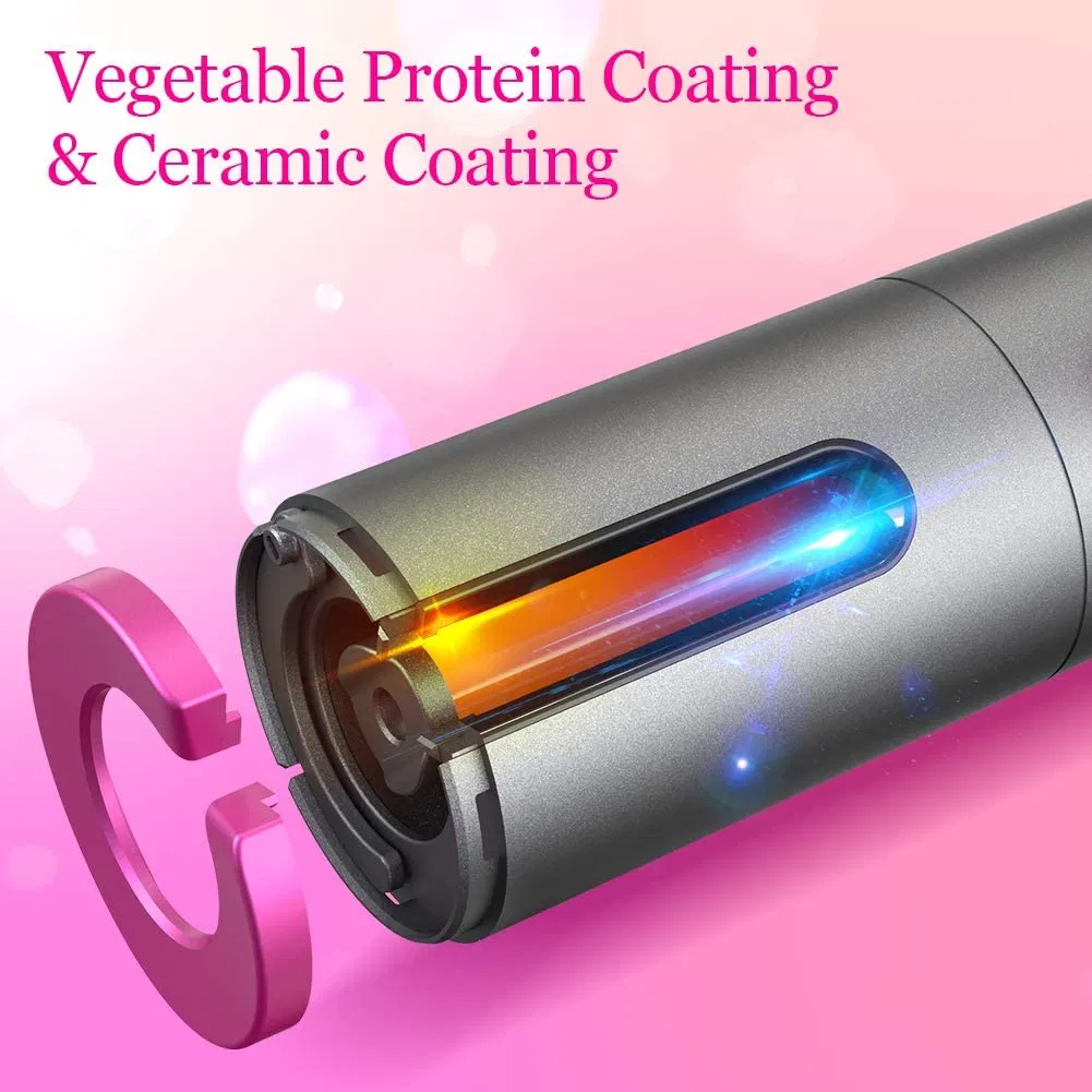 PTC Salon Tahath Customized Wholesale Titanium Hair Iron Auto Curler
