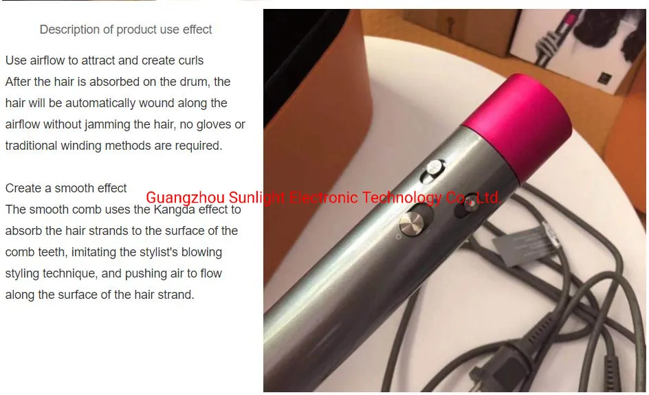 Cordless Automatic Curler use case