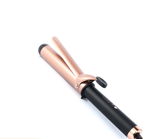 Electric Hair Curling Iron Negative Ion Ceramic Flat Iron Professional for Home LED Digital Display PTC 360 Degree Swivel Cable