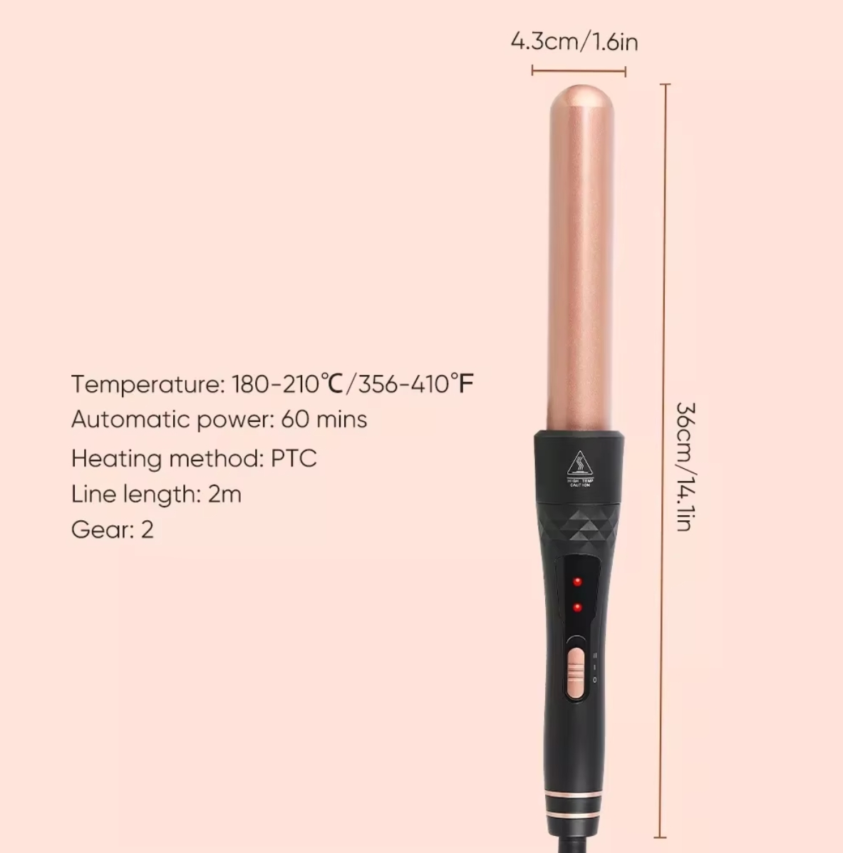 Curling Wand Set 4