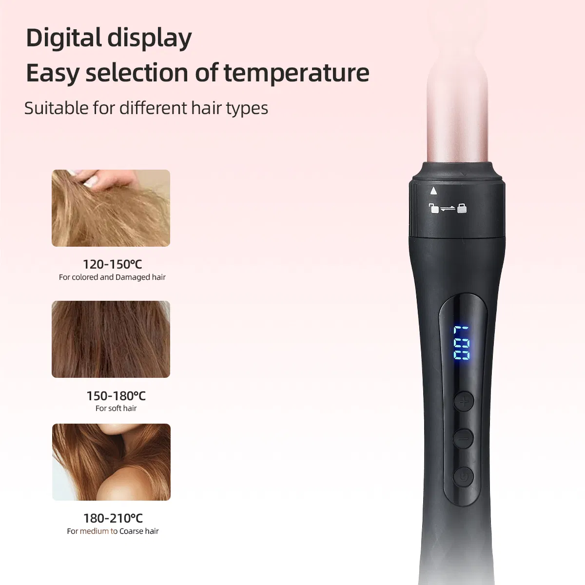 Wholesale PRO 3 in 1 Ceramic Hair Curling Iron Set Multi Size Interchangeable Curling Wand with Accessories for Home Salon Use