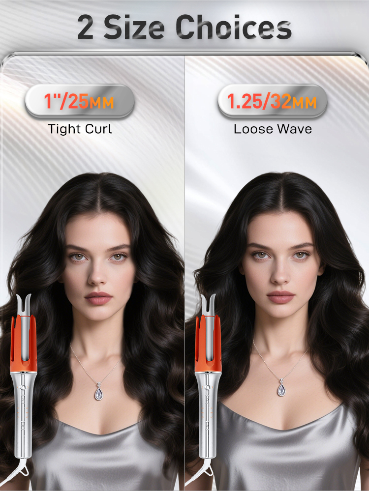 Automatic hair curler detail 4