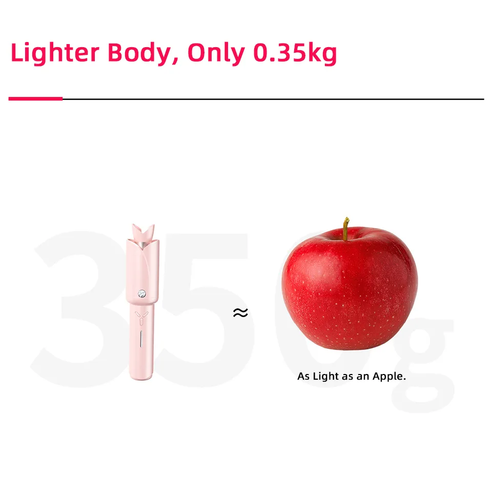 Wireless Automatic Hair Curler with Smart Temperature Control