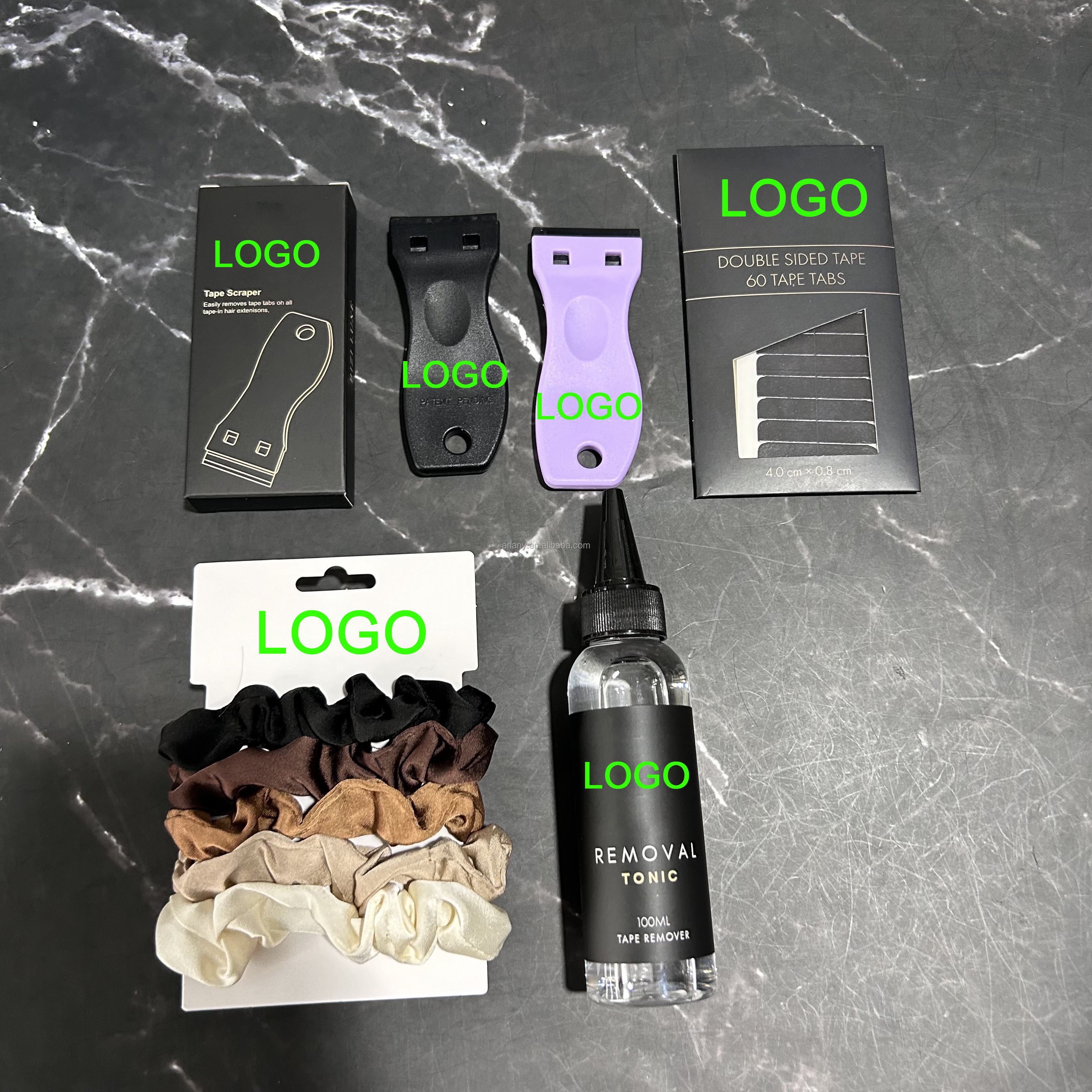 ARLANY Hair Extensions Tool Kit Custom Logo &amp; Packaging Available, Professional Styling Set with Low MOQ