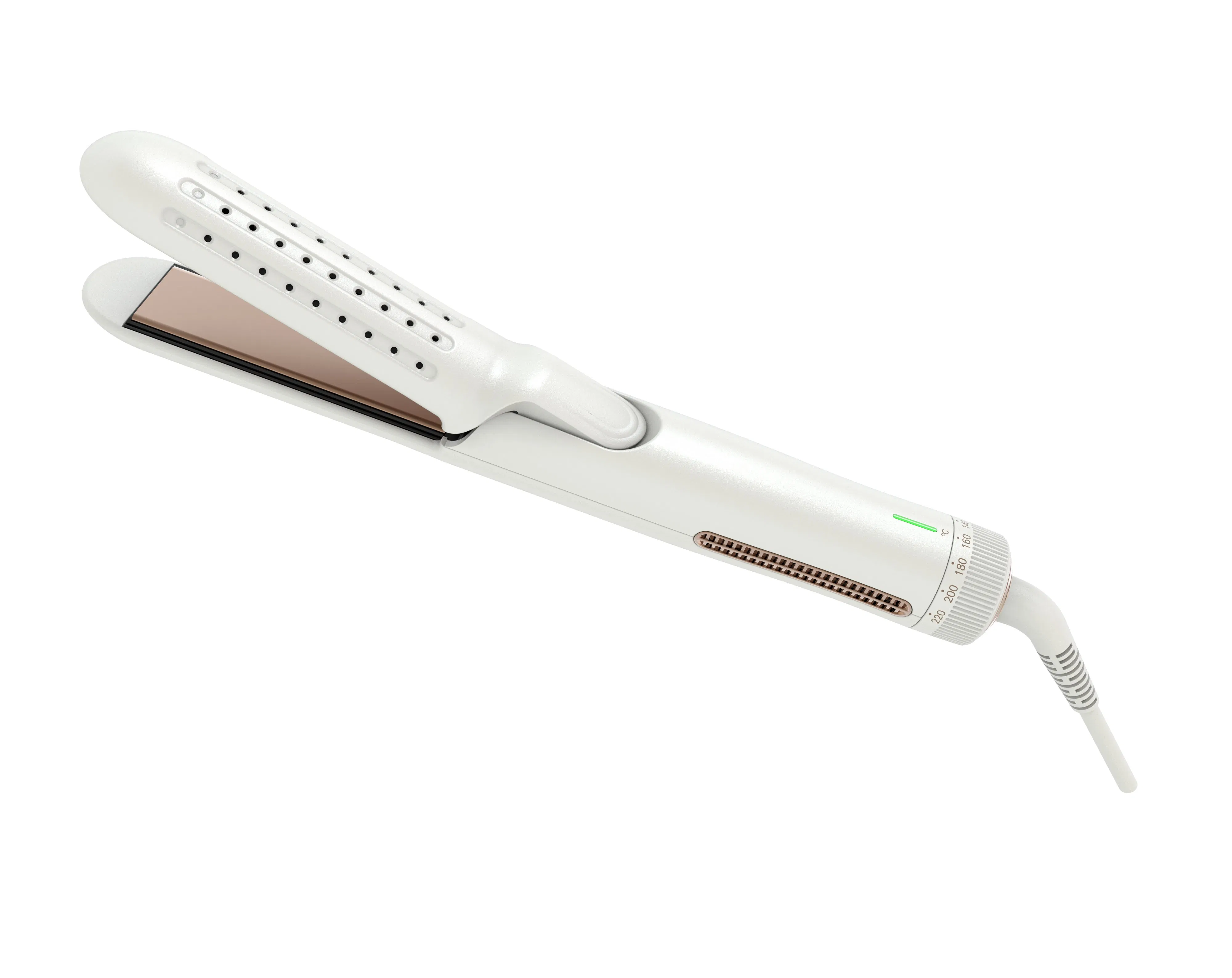 Customized 360° Airflow Styler Curling Iron, Professional Curing Wand with Cool Air, Adjustable Temps, Dual Voltage for Long Hair