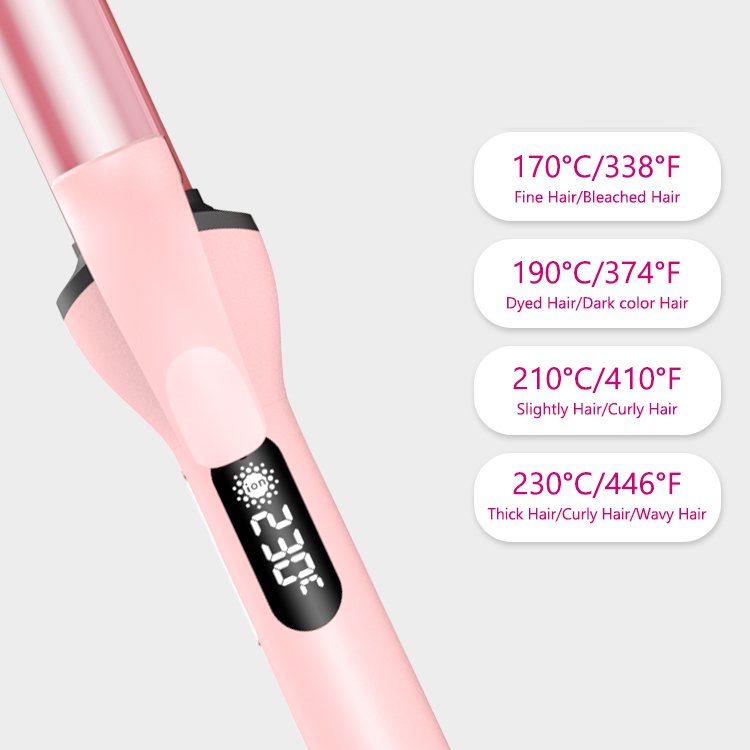 Curling Irons Professional PTC Heater Big Barrel Long Tourmaline Ceramic Electric Curling Iron Hair Curler