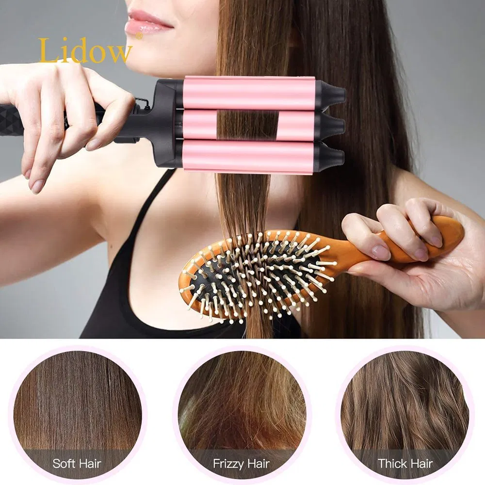 Ceramic Deep Waver Triple Barrel Hair Curler