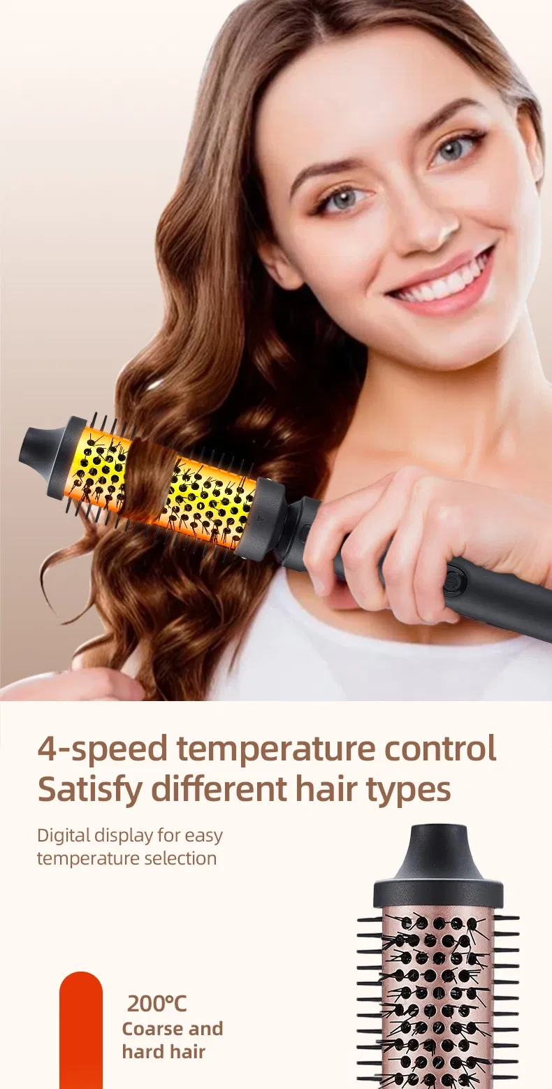 Multifunctional Curling Iron Design Detailing