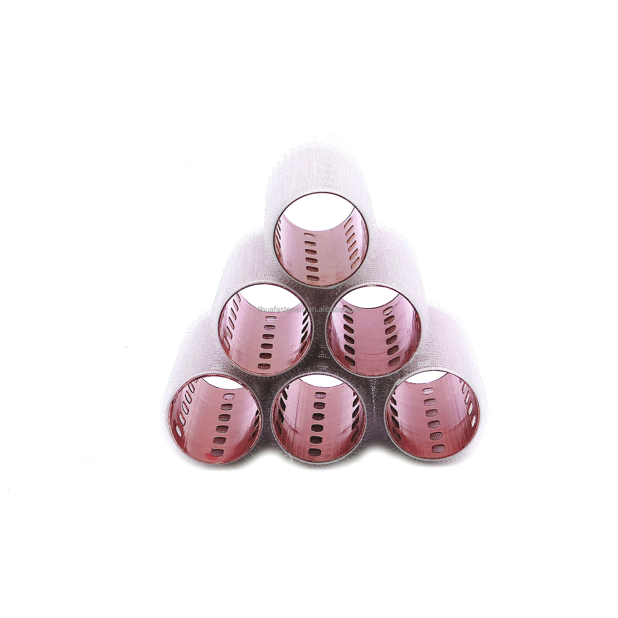 Professional DIY Styling Tools Customized Box Hair Roller Set Aluminum Core Metal Hot Hair Curler for Home Use
