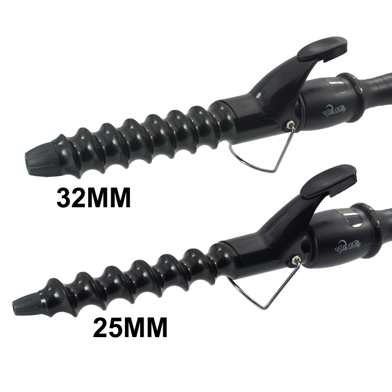 Spiral Hair Curler Features