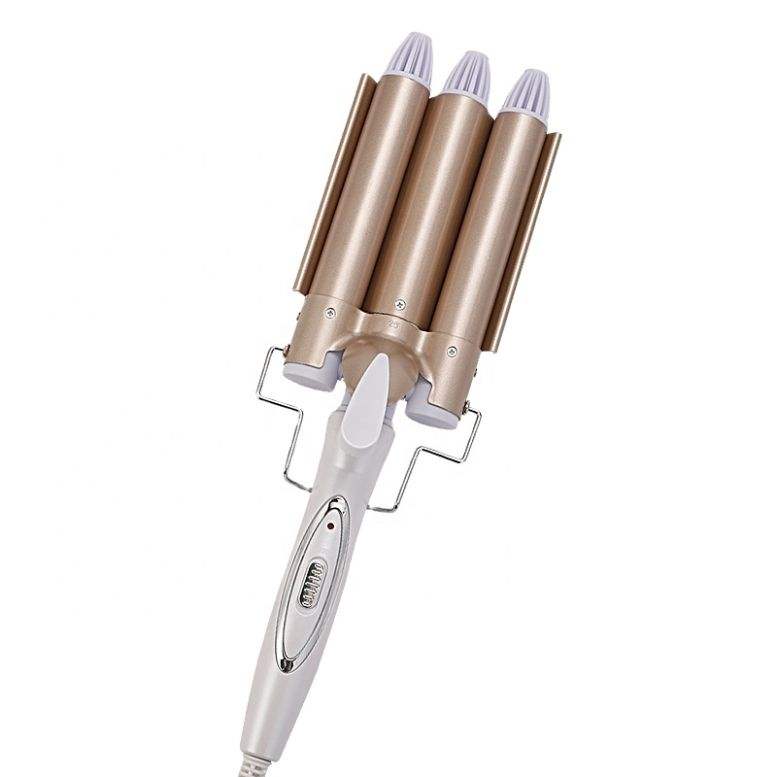 MYX-301 New Curler Hair Styling Tool Three Barrel Ceramic Ionic Big Ceramic Curling Iron Wand Hair Curler