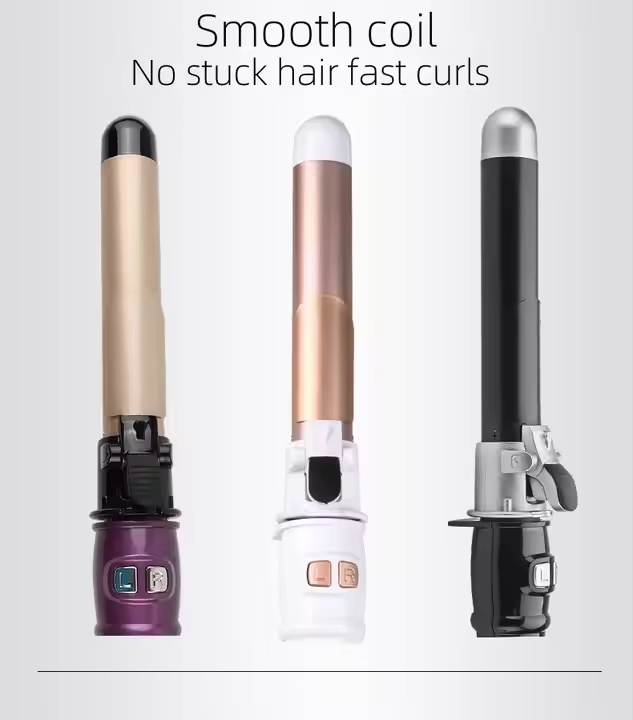 Rotary Electric Hair Curling Stick Automatic Hair Curler Large Wave Hair Curler