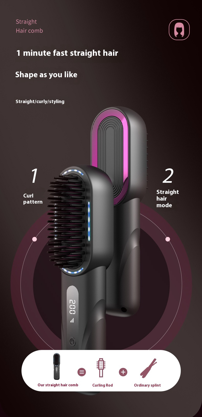 hair straightener view 4