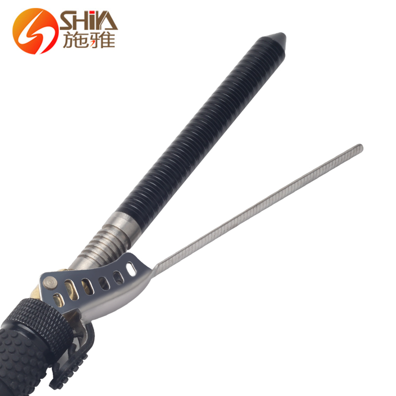 7mm Manual Rotating Wand Iron Automatic Curling Iron Professional Man Short Hair for Men Hair Curler Machine Roller