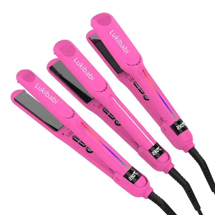 Infrared Ionic Flat Iron for Smooth, Frizz-Free Hair Styling