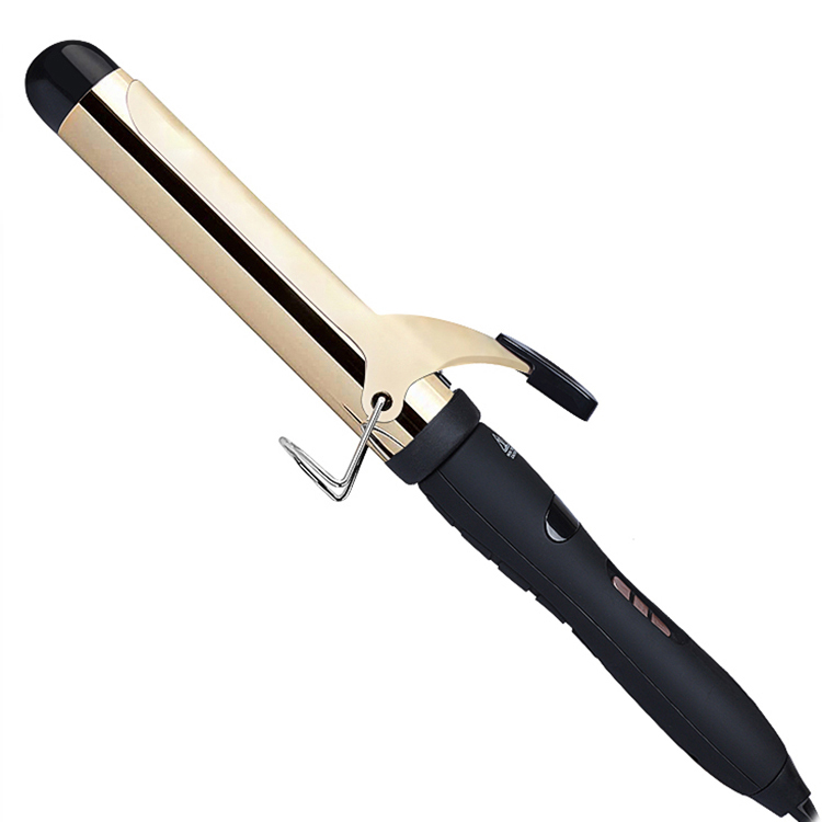 Wholesale Electric Tourmaline Crimper Wand LCD Display Curling Iron Interchangeable Barrels 4 Temperature Settings Hotel