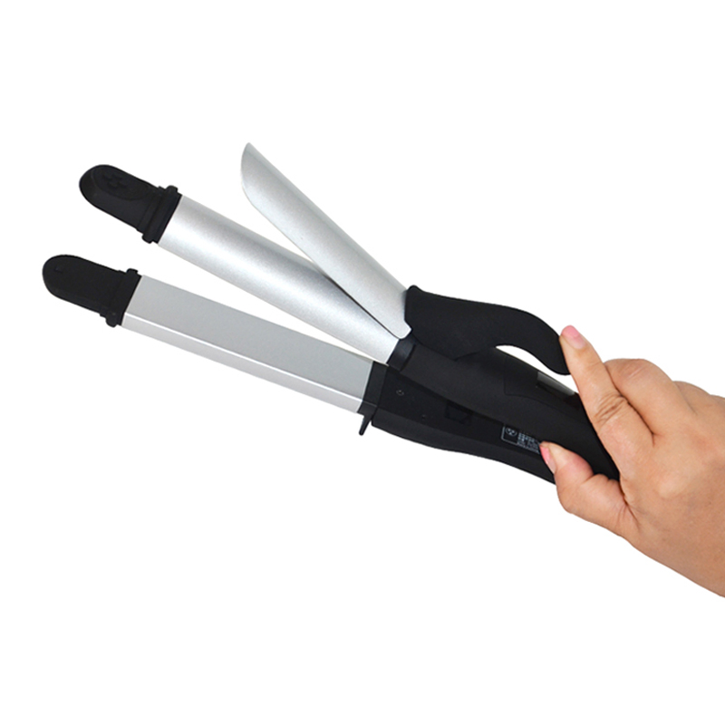 Titanium LCD Private Label 2 in One Curling Iron (BD-002)