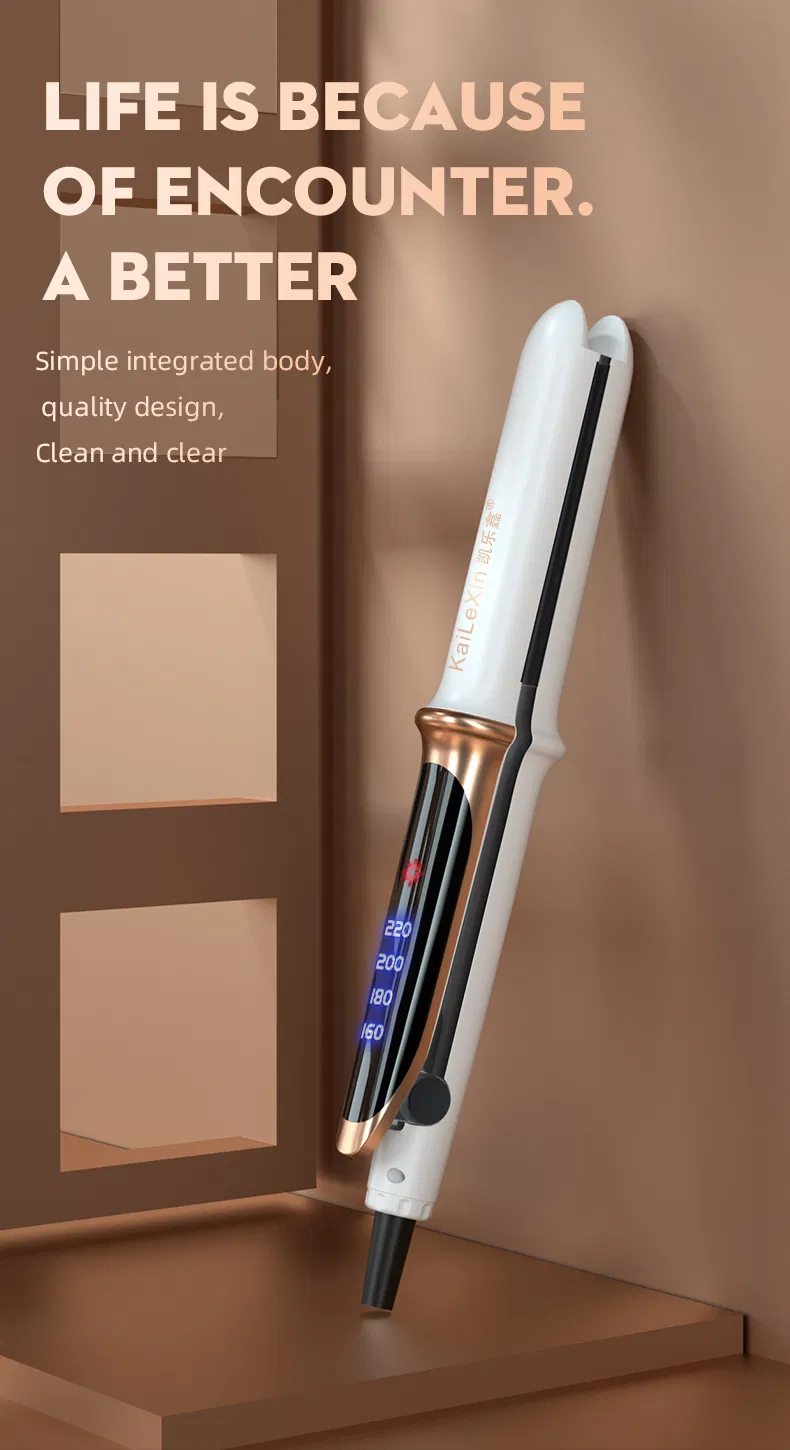 Factory Wholesale Professional Home Use Elegant Portable Smart Automatic Curling Hair Curler Flat Iron