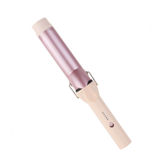 Lightweight Ceramic Ion Curling Iron 32mm Wet Dry Dual-Use Temperature-Adjustable Hair Curler Digital Display