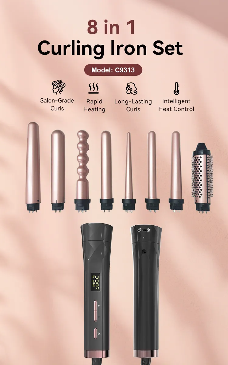 2025 New Professional Ceramic Curling Hair Iron 5 in 1