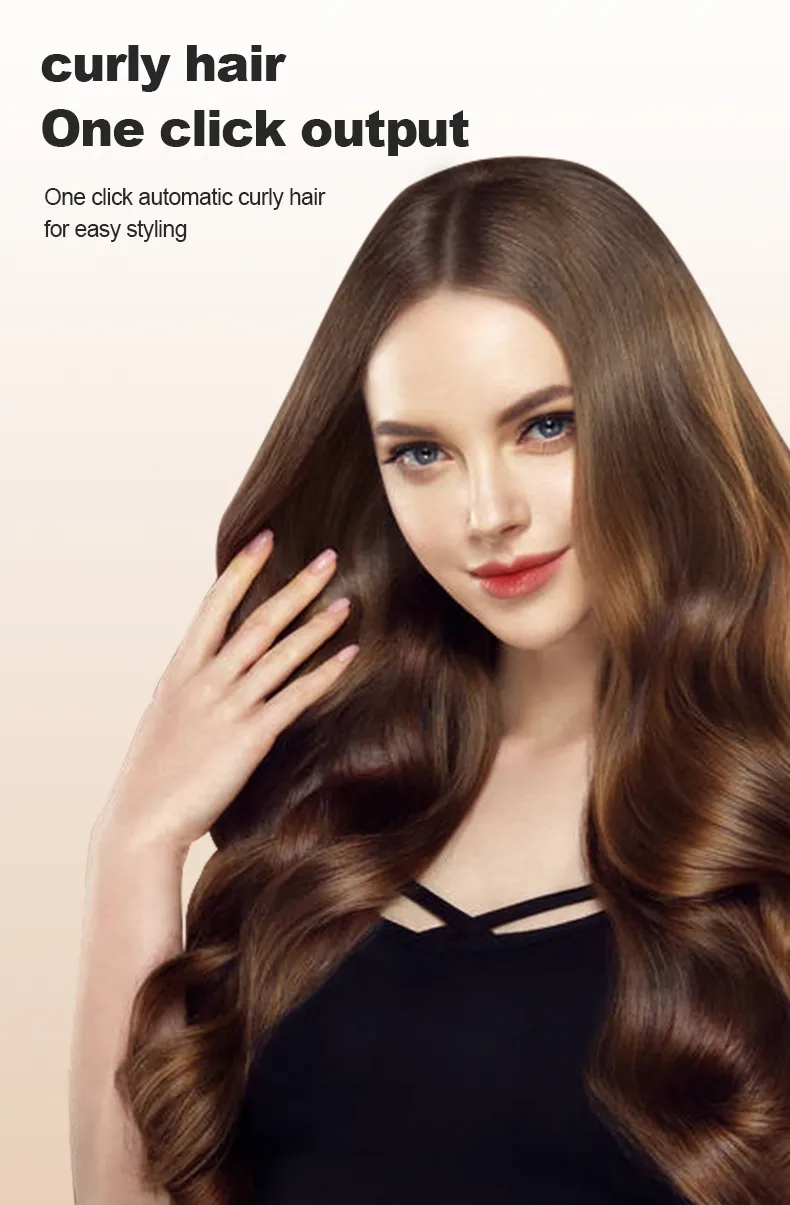 Three - Gear Temp Adjustable Automatic Hair Curler, High - Quality Ceramic Panel Curling Iron, Suitable for All Hair Types