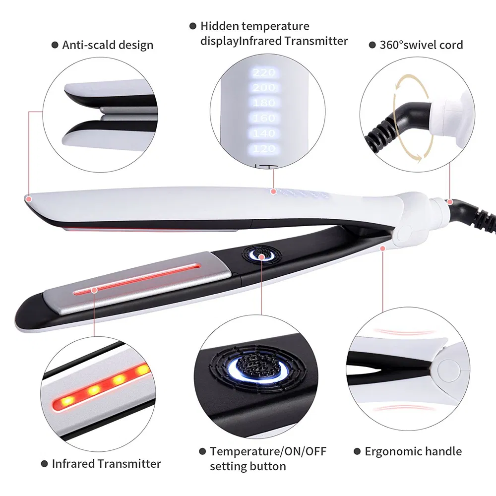 Auto Shut off Ce Infrared Flat Iron (V189)
