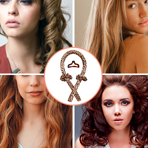 Abeis Hair Curly Heatless Curling Rod Headband Curler,Hair Curler Silk Roller,Heatless Curling Rod Headband Set
