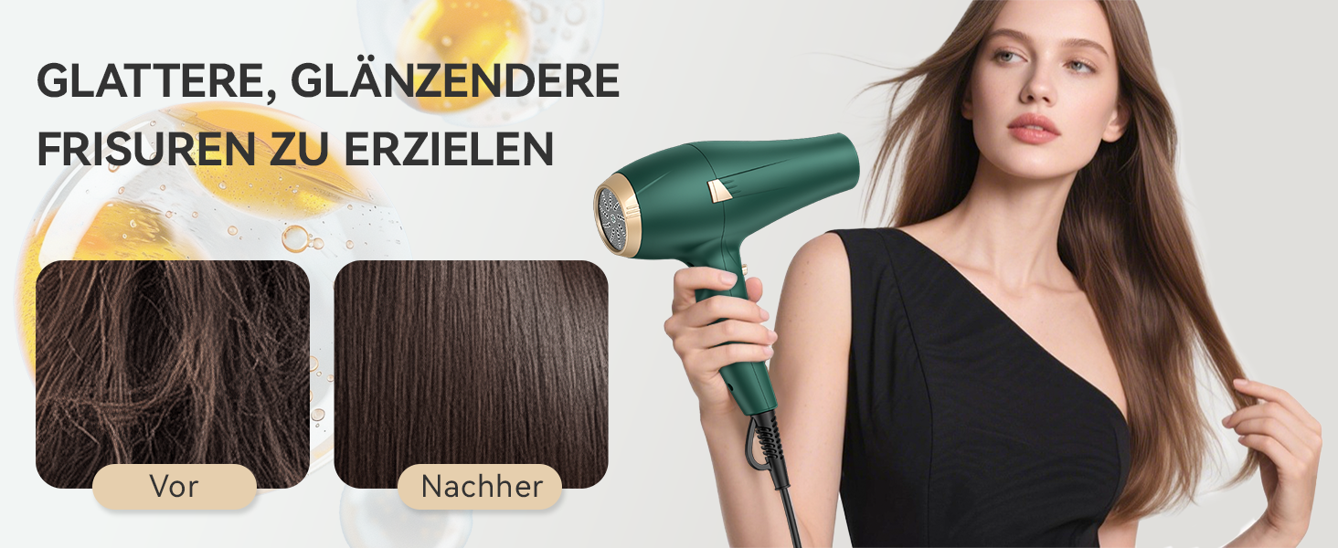 Professional Salon Hair Dryer Set 2000-2300W High Power Premium Hot Sell Household Styler with AC Motor