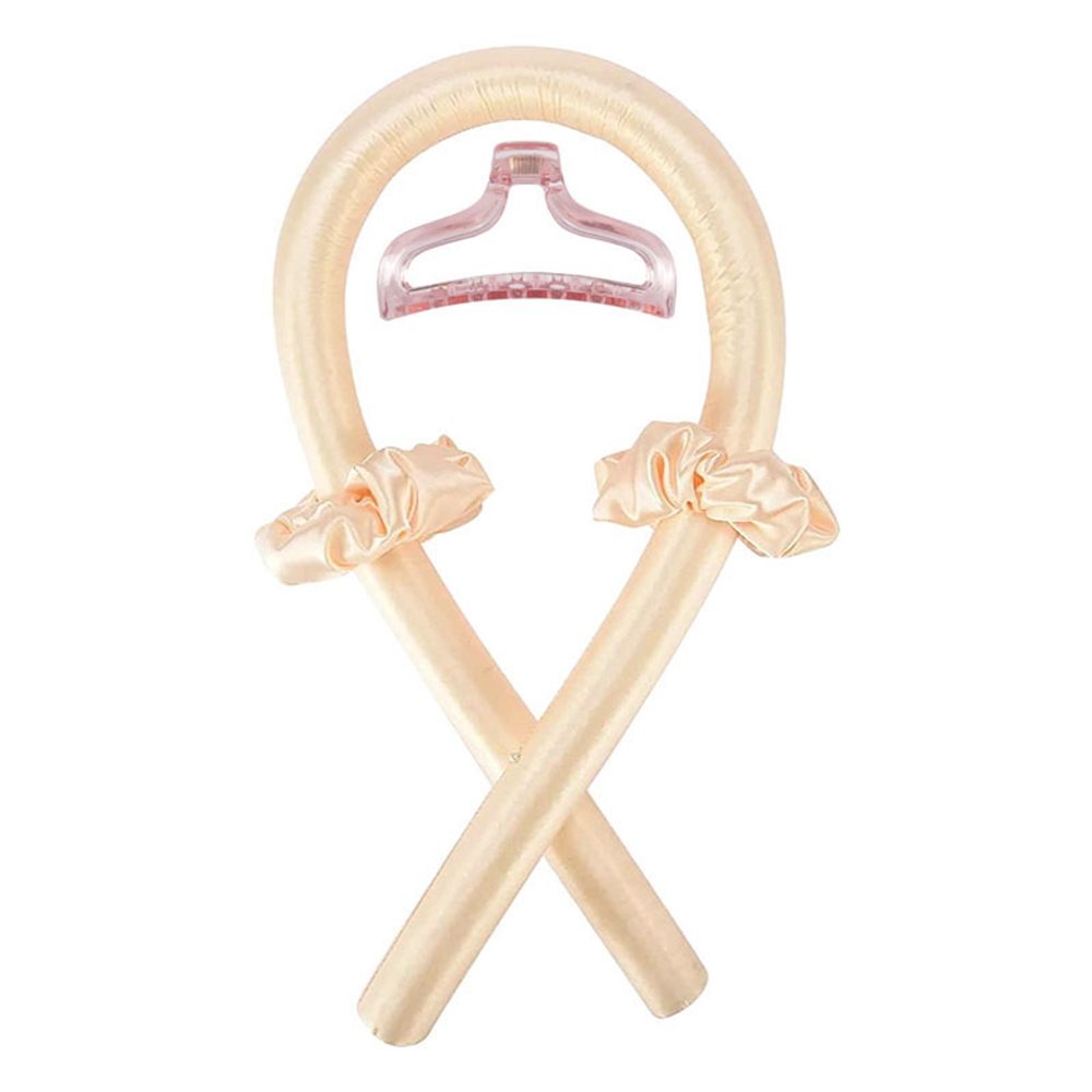 Heatless Hair Curler - Silk Sleep Wave Rod Headband for Effortless Curls