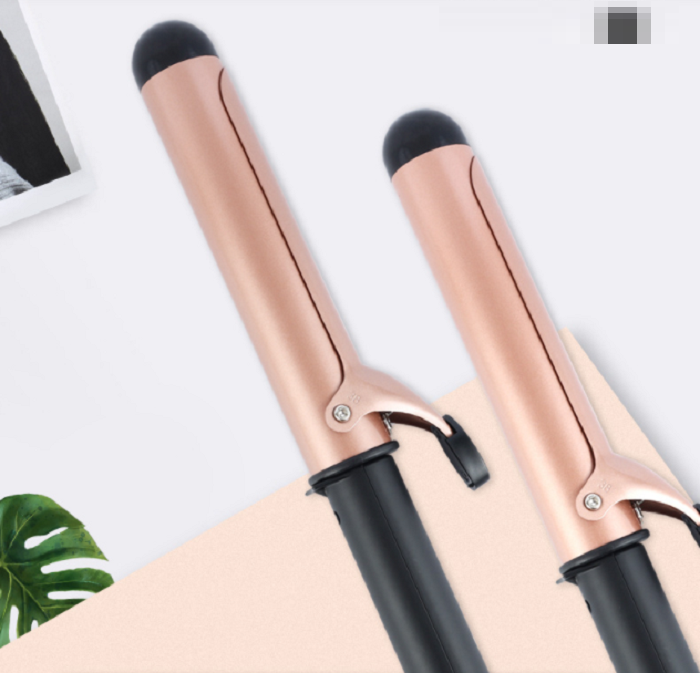 Electric Hair Curling Iron Negative Ion Ceramic Flat Iron Professional for Home LED Digital Display PTC 360 Degree Swivel Cable